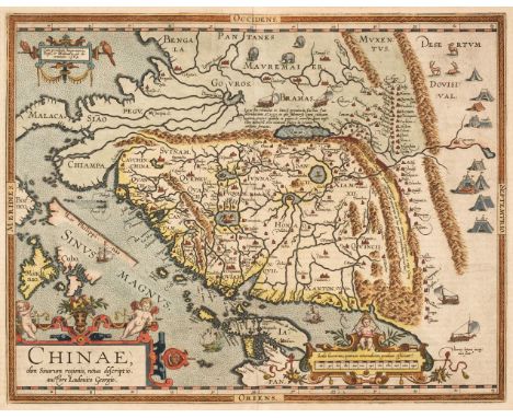 China. Ortelius (Abraham), Chinae olim Sinarum regionis nova descriptio, auctore Ludovico Georgio, Antwerp [1603], hand-colou