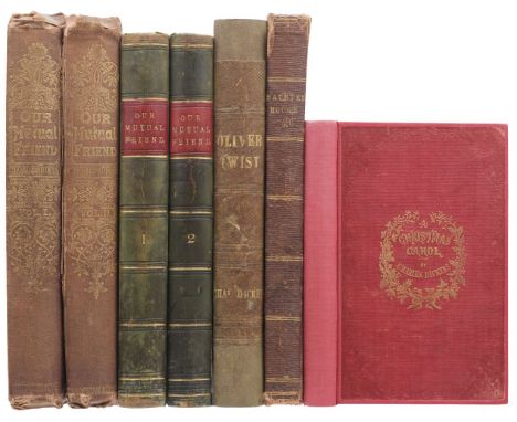Dickens (Charles). Our Mutual Friend, 2 volumes, 1st edition, London: Chapman and Hall, 1865, half-titles, frontispieces, bla