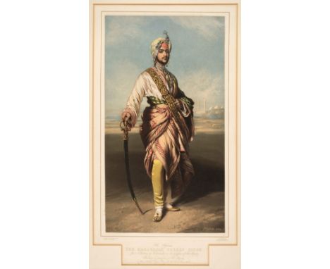* Lane (Richard James). His Highness The Maharajah Duleep Singh, from a Painting by Winterhalter in the possession of Her Maj