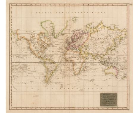 Thomson (John). A New General Atlas, consisting of a series of geographical designs on various projections, exhibiting the fo