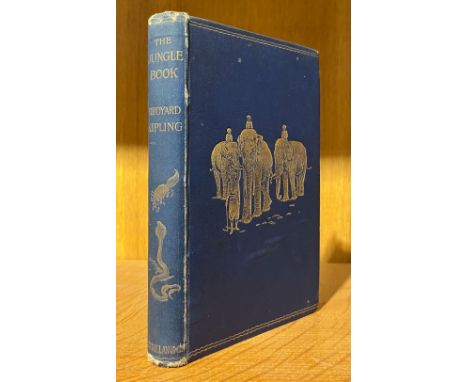 Kipling (Rudyard). The Jungle Book, 1st edition, London &amp; New York: Macmillan &amp; Co., 1894, illustrations by J.L. Kipl