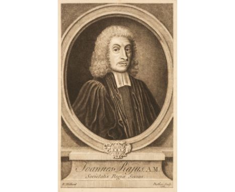 Derham (William). Select Remains of the Learned John Ray, M.A. and F.R.S. with his Life, London: George Scott, M.A. &amp; F.R