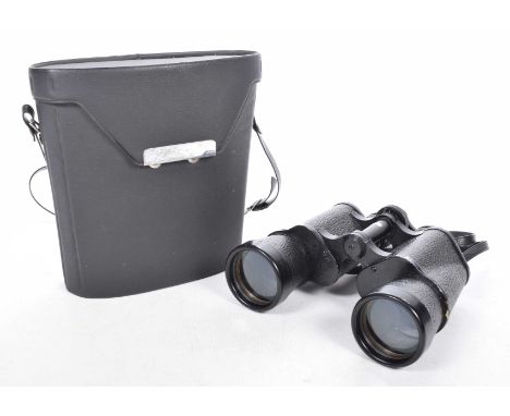 A pair of Hans Weiss Zenith binoculars10x50, field five, lightweight, with original case.