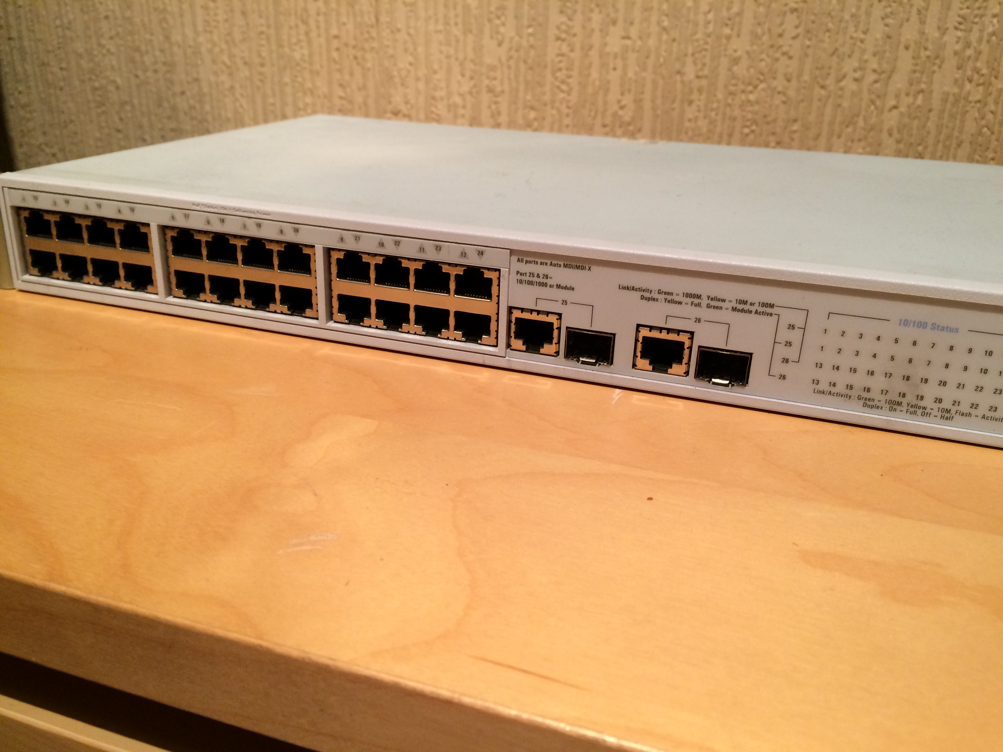 Baseline switch 2226 sfp plus прошивка