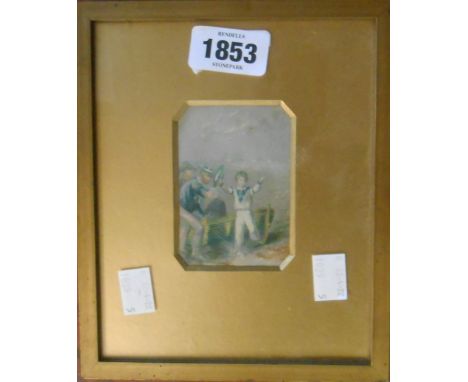 A gilt framed and slipped Baxter print entitled 'King Edward VII, as Prince of Wales'