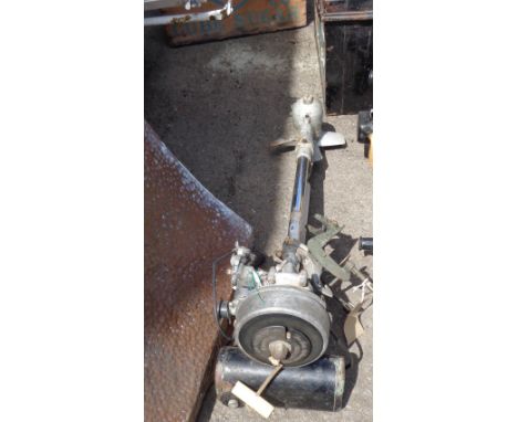 A vintage Seagull Outboard motor
