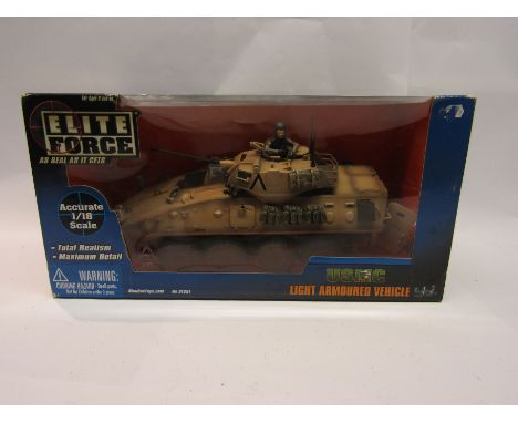 A boxed Ellie Force 1:18 scale USM Light Armoured Vehicle 