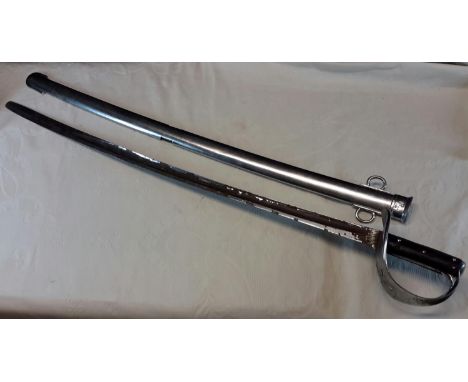 Military sword & scabbard 