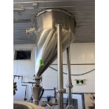 Stainless Steel Hopper Feeder (located above Mash Tun Lot #25)