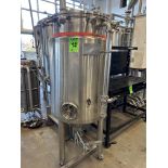 2017 Stainless Steel ZYBREW Yeast Tank mod. HD-J1-200, 200L cap., top-access pressurized tank cover,