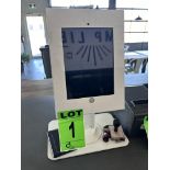 IPAD with Mount-It Frame, Cash Box with Key