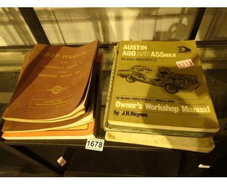 Austin A60 A55 MK11 Haynes manual and other early manuals