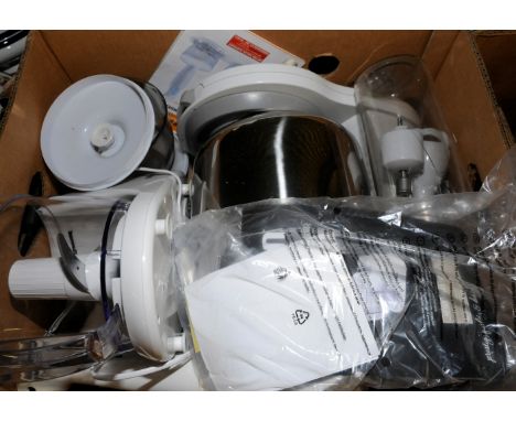 Crofton Compact Food Processor and a three in one hand blender 