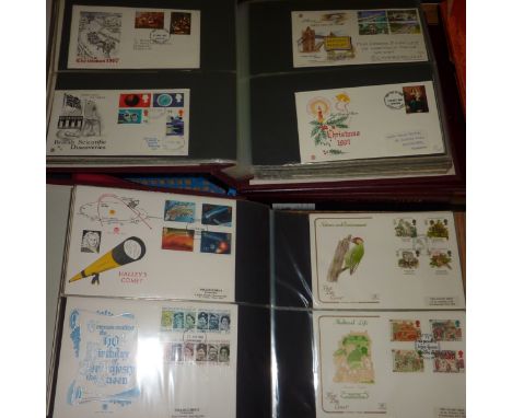Three albums of First Day Covers 
