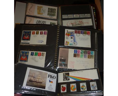 Three albums of various First Day Covers etc