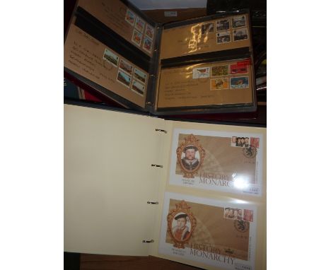 Two albums of First Day Covers 