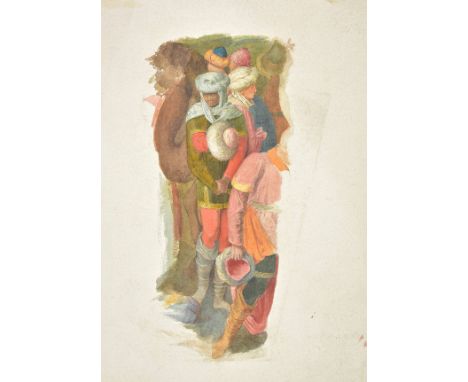 *De Morgan (Evelyn, 1855-1919). A collection of drawings and sketches, together 19 drawings, pencil on paper or card, some wi