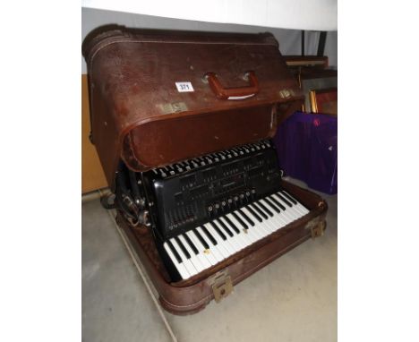A product of Victorian Italian electronic duo artisto piano accordion.