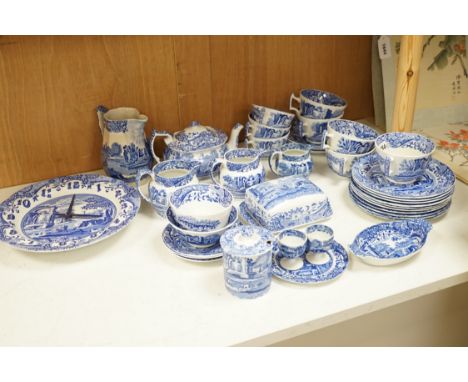 A group of Spode Italian tea wares
