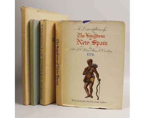° ° A description of the Kingdom of New Spain; Etchings of Edward Borein; The first Spanish entry into San Francisco Bay 1775