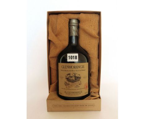 A bottle of Glenmorangie Traditional 100 proof 10yr old Single Highland Malt Scotch Whisky with part box 57.2% 1 litre  