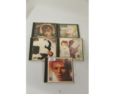 A David Bowie lot of compact discs  - twenty six in total