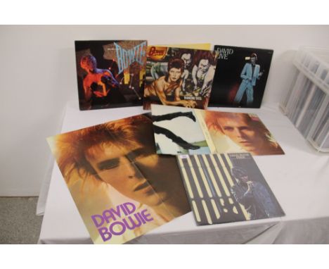 A lot of six David Bowie  UK releases - classic stuff for your collection - condition is generally VG+ / VG+ with the rare Sp