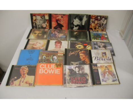 A David Bowie lot of compact discs  - twenty in total
