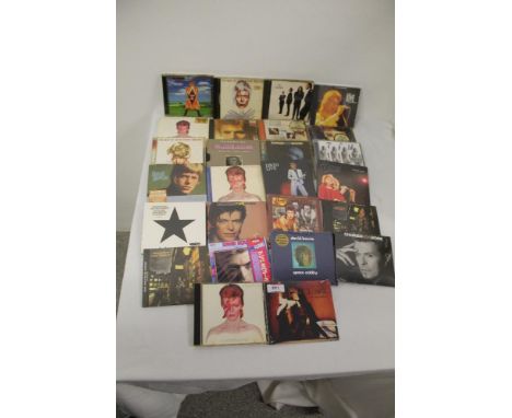 A David Bowie lot of compact discs  - twenty six in total