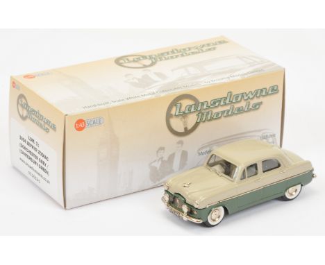 Lansdowne model (Brooklin) LDM 7c 1954 Zephyr Zodiac - Dorchester grey/canterbury green - Mint in Mint box with inner packing