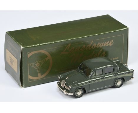 Lansdowne LDM14 1963 Singer Gazelle - dark dull green, sage green side flash, light chrome hubs &amp; trim- Near Mint in Exce
