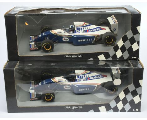 Pauls Model Art (MInichamps) 1/18th scale Grand Prix Series pair (1) 180940102 Williams Renault FW16 - N. Mansell (2) 1809401