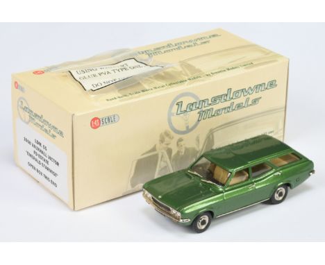 Lansdowne LDM55 1968 Vauxhall Victor FD Estate - emerald star mist, light brown interior - Mint (sign is in a clear plastic b