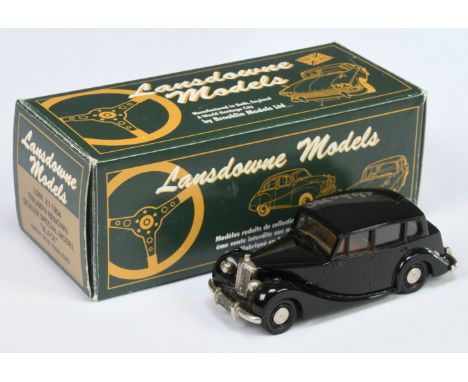 Lansdowne LDMX1 1954 Triumph Renown Dealer Special model - black, brown interior - Mint in Mint box with inner packing.