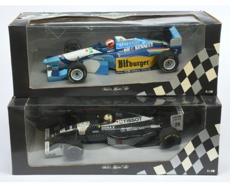 Pauls Model Art (MInichamps) 1/18th scale Grand Prix Series pair (1) 180940129 Sauber Mercedes C13 - A. De Cesaris G.P Canada