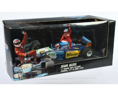 Minichamps 1/18th scale 181952701 Jean Alesi First Grand Prix Victory Canada 11th June 1995 - Near Mint in a Good window box 