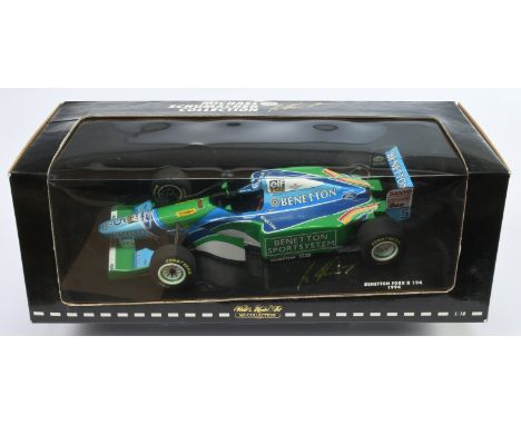 Minichamps 1/18th scale 510 941805 Benetton Ford B194 GP M. Schumacher - Near Mint to Mint in Good Plus to Excellent box (som