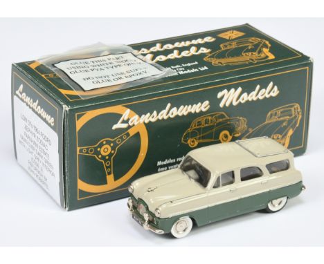Lansdowne Models LDM07S 1954 Fodrd Zephyr Zodiac Farnham Estate - Fawn over dark green with light grey interior - code 2 refu