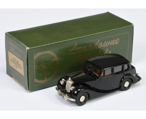 Lansdowne LDMX1 1954 Triumph Renown Dealer Special model - black, brown interior - Mint in Mint box with inner packing.