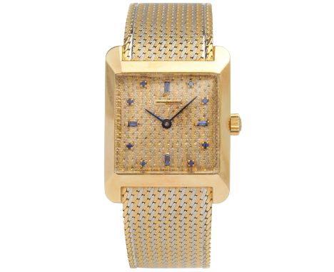 Yellow, red and white gold 750, 81.7 g. Ref. 2488 - 1. Noble timepiece by Patek Philippe with three-coloured milanaise bracel