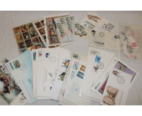 Various first day covers 1960's/1980's together with mint stamps, packets of stamps etc.