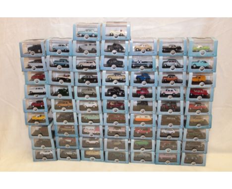 Approximately 65 various mint and boxed Oxford Automobile Company diecast commercial vehicles and cars