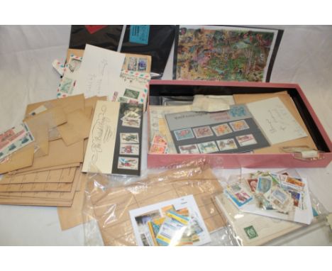 A selection of BOAC First Flight airmail covers, UK and Worldwide air letters, Royal Mail booklets including 1937 Edward VIII
