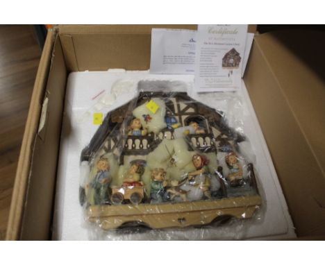 Boxed Hummel cuckoo clock  