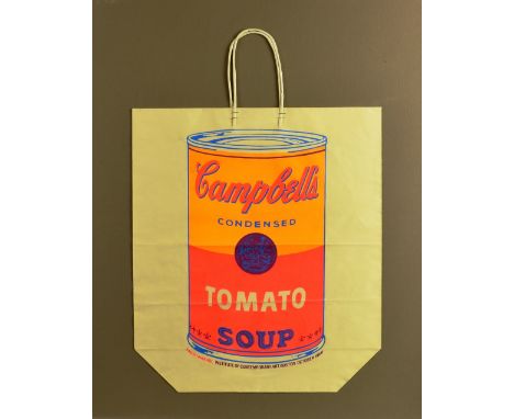 Andy Warhol (American, 1928-1987). 'Campbell's Shopping Bag', screenprint in colours on a shopping bag, 1966, from the editio