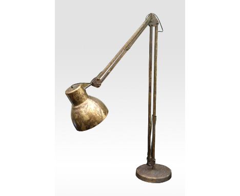 An oversize Anglepoise floor lamp, size 210cm high, shade 30.5cm dia.      