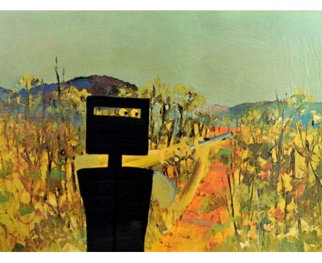 § Sidney Robert Nolan (Australian, 1917-1992). 'First Class Marksman', from the Ned Kelly series. Limited edition screenprint