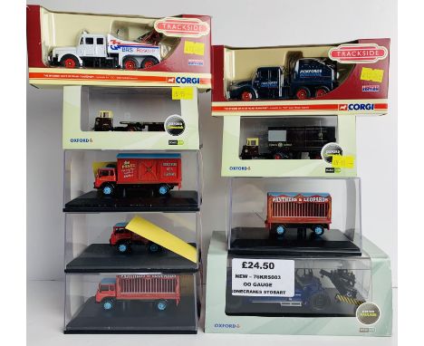 9x Oxford Diecast / Corgi Trackside 1:76 Scale Diecast Vehicles - All Boxed - See Picture for Detail P&amp;P Group 3 (£25+VAT