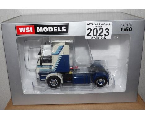 WSI 1.50 Scale Scania 3  4 x 2 Tractor Unit DUVECO Livery. P&amp;P Group 1 (£14+VAT for the first lot and £1+VAT for subseque