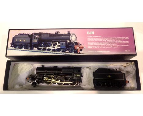 DJH kit built OO locomotive crab 42848, BR black late crest.  P&P Group 2 (£18+VAT for the first lot and £2+VAT for subsequen